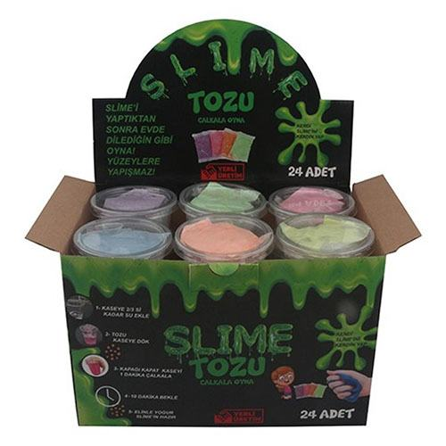 Toptan Oyuncak Slime Tozu
