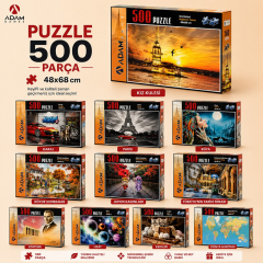 Toptan Puzzle 500 Parça