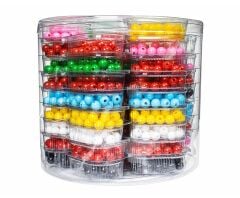 Toptan Plastik Boncuk 8 mm