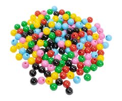 Toptan Plastik Boncuk 8 mm