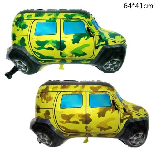 Toptan Folyo Balon Jeep Model
