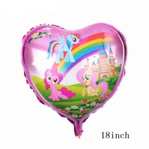 Toptan Folyo Balon Kalpli Pony Model