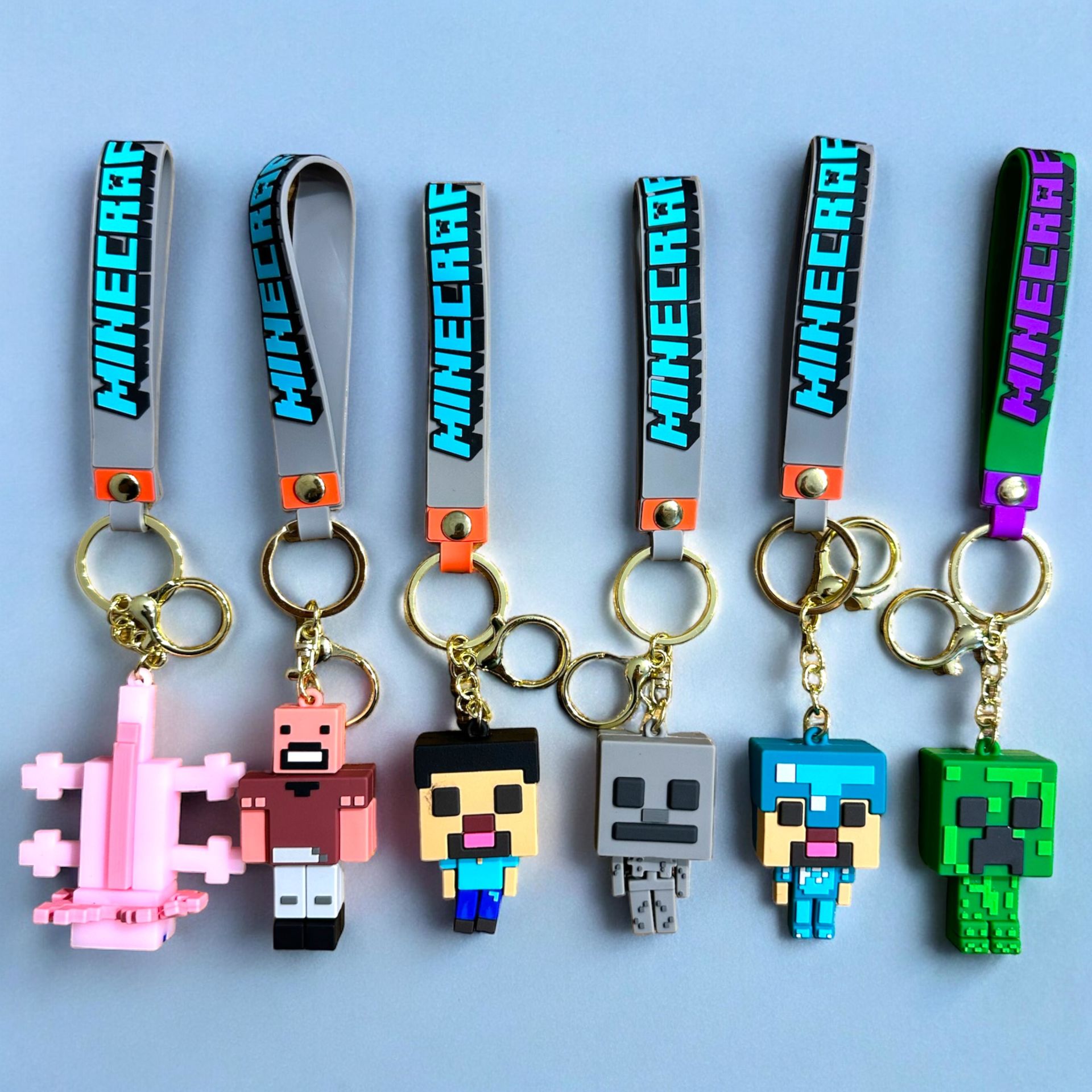 Toptan Büyük Anahtarlık Minecraft Model