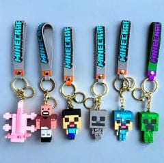 Toptan Büyük Anahtarlık Minecraft Model