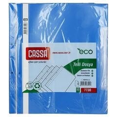 Toptan Cassa Eco Telli Dosya Mavi