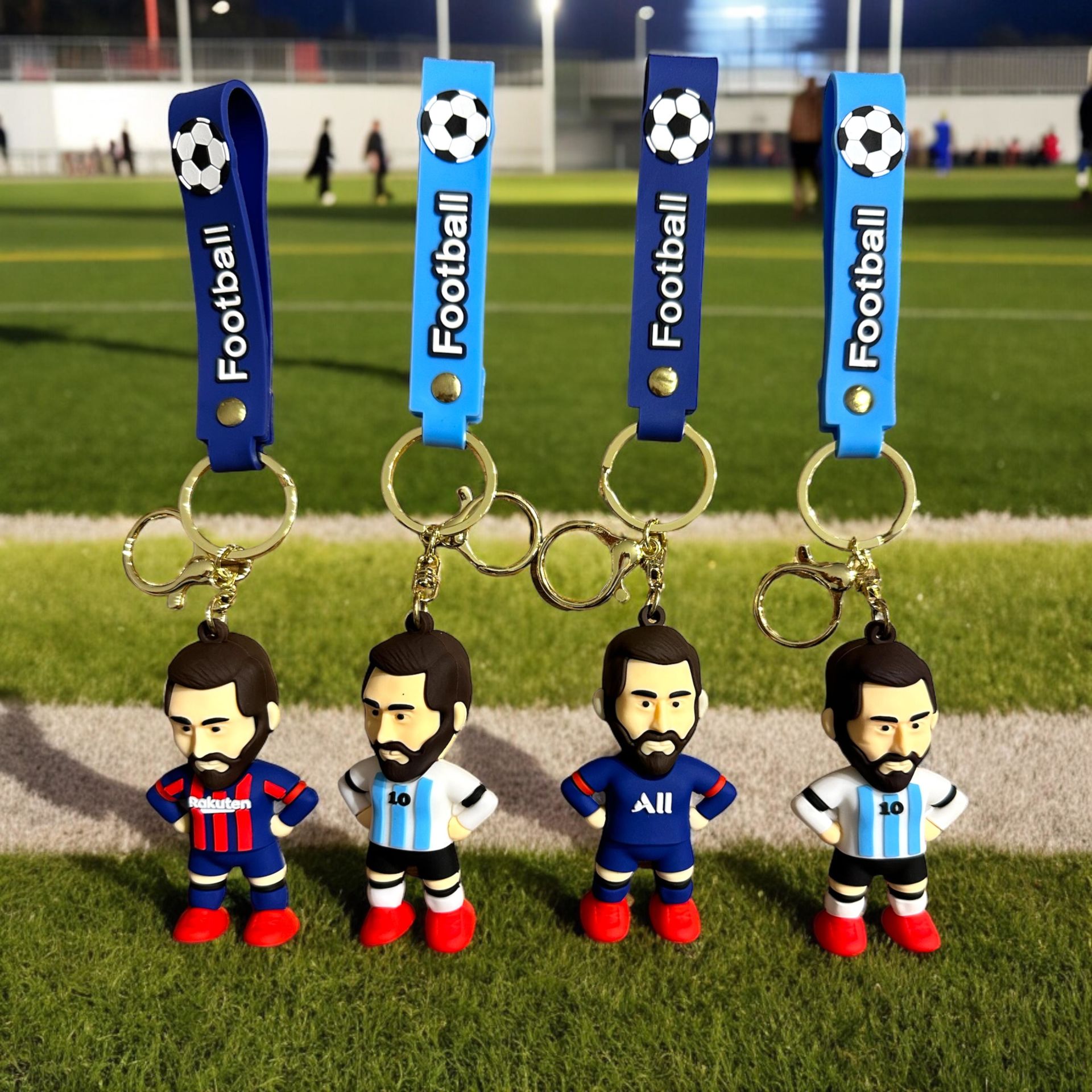 Toptan Büyük Anahtarlık Messi Model