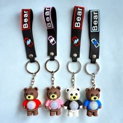 Toptan Işıklı Anahtarlık Ayıcık Model