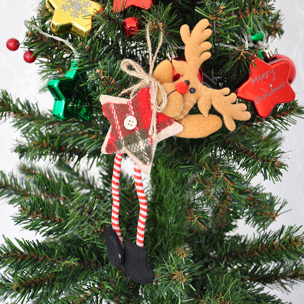 Toptan Yılbaşı Ağaç Süsü Yıldız