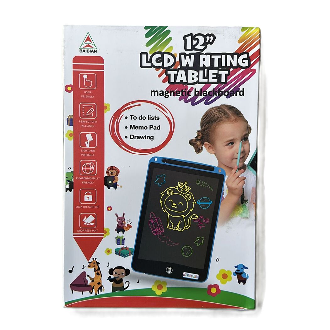 Toptan 12 inç Tablet - Renkli Dijital Çizim Tahtası