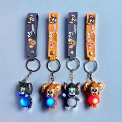 Toptan Işıklı Anahtarlık Tom Ve Jerry Model