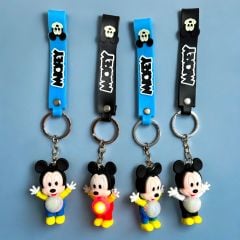 Toptan Işıklı Anahtarlık Mickey Mouse Model