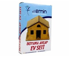 Toptan Boyama Ahşap Ev Seti