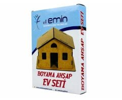 Toptan Boyama Ahşap Ev Seti