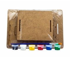 Toptan Boyama Ahşap Ev Seti