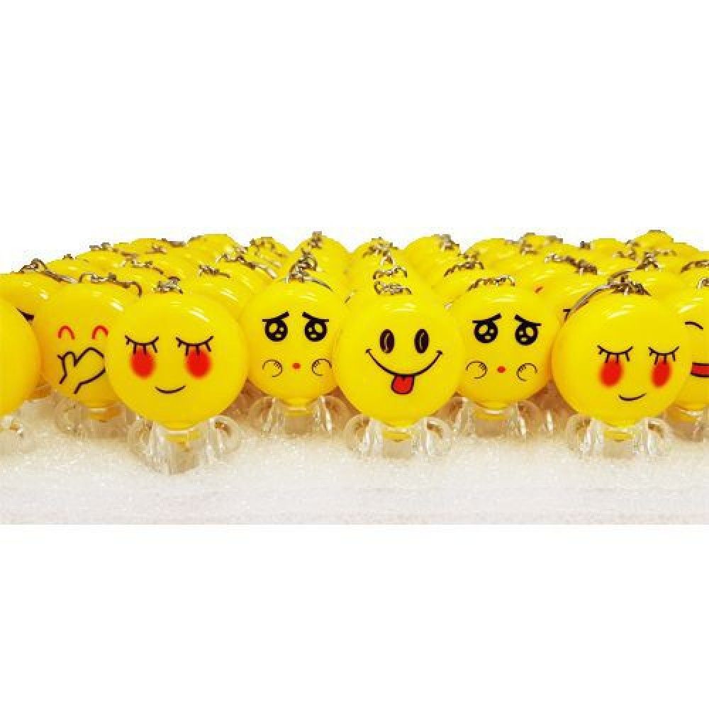 Toptan Işıklı Emoji Anahtarlık