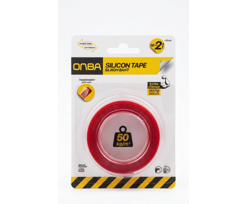 Toptan Onba Çift Taraflı Şeffaf Bant