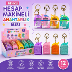 Toptan Hesap Makineli ve Labirent Oyunlu Anahtarlık