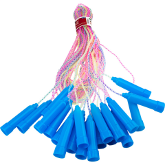 Toptan Şeffaf Plastik İpli Atlama İpi 200cm