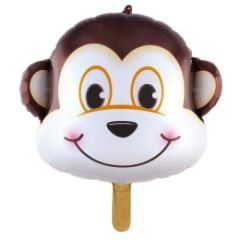 Toptan Folyo Balon Maymun Kafa Model
