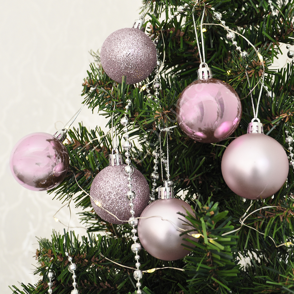 Toptan Yılbaşı Ağaç Süsü 5cm 10lu Bronz