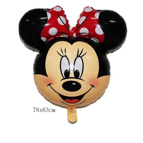 Toptan Folyo Balon Mini Kız  Kafa Model