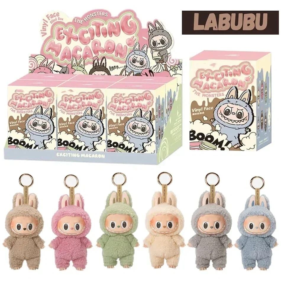 Toptan Labubu Exciting Macaron