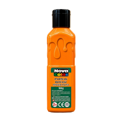 Toptan Nova Color Parmak Boyası 180 Gram Turuncu Renk