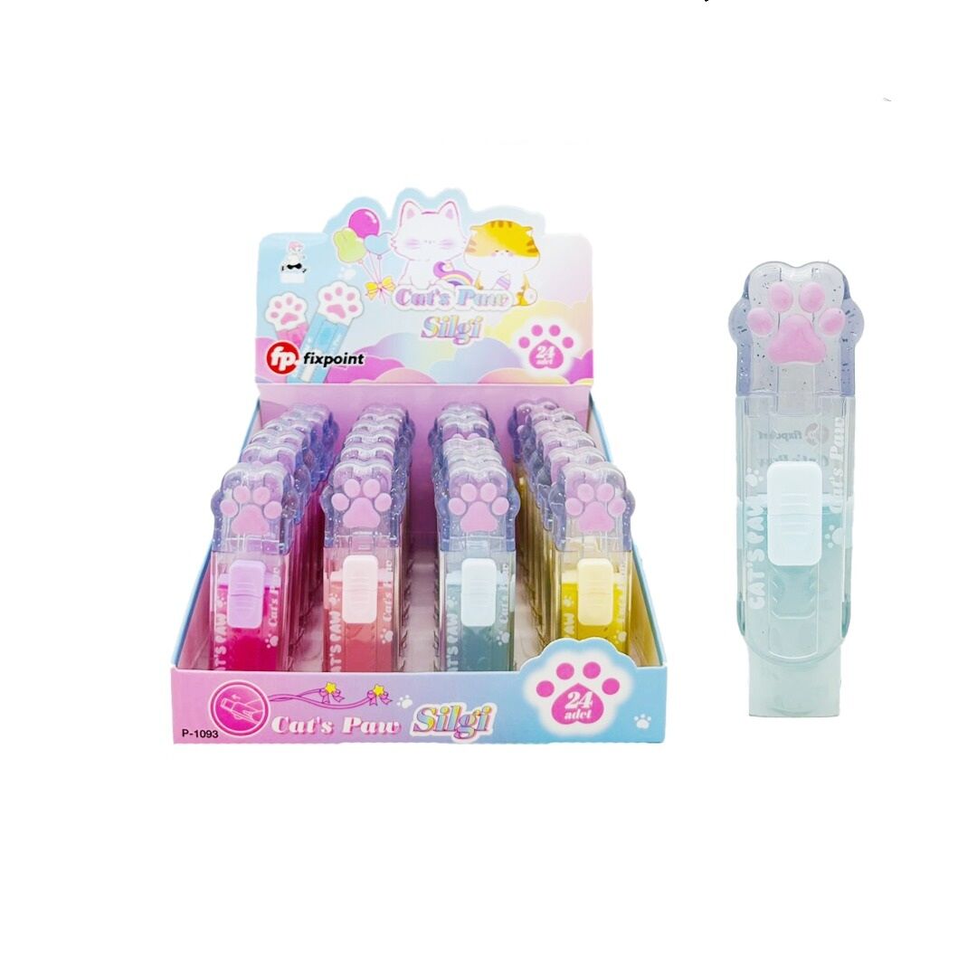 Toptan Fixpoint Sürgülü Silgi Cat's Paw