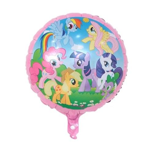 Toptan Folyo Balon Pony At Yuvarlak Model