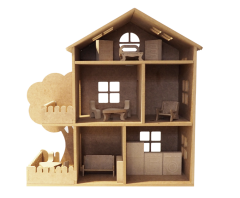 Toptan Eşyalı Barbie Evi