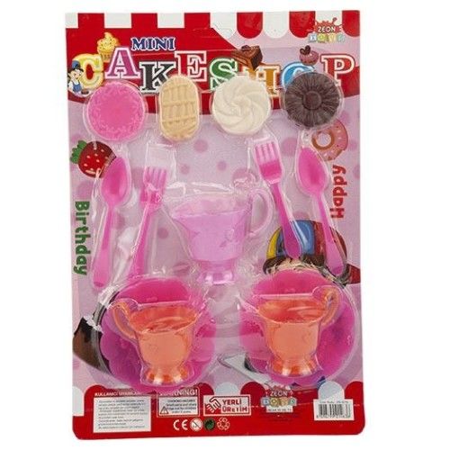 Toptan Oyuncak Zeon Kurabiyeli Çay Seti