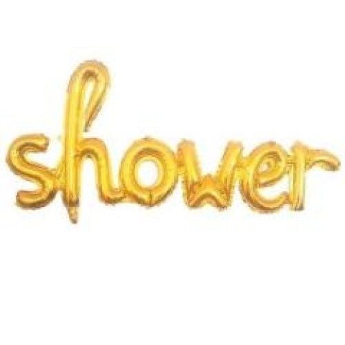 Toptan Folyo Balon Shower Gold Model