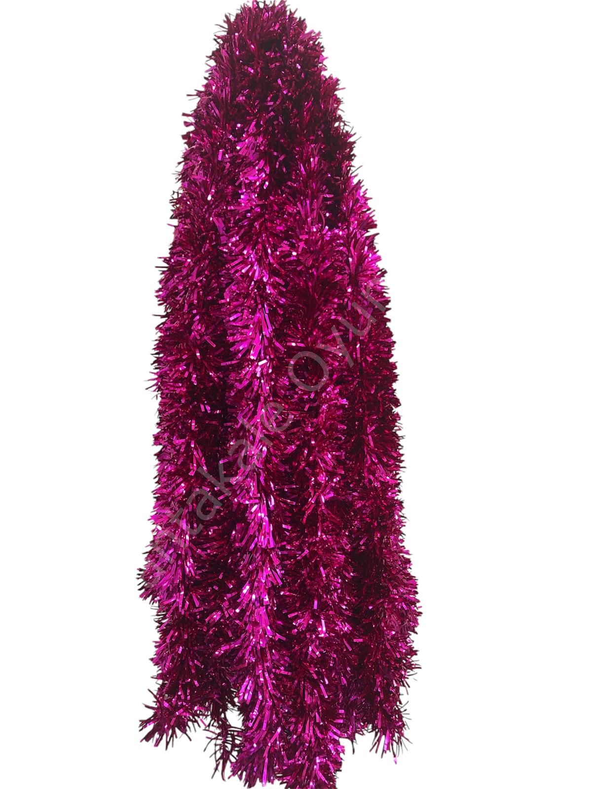 Toptan Sim Süs 2 Metre 10 Cm Fuşya