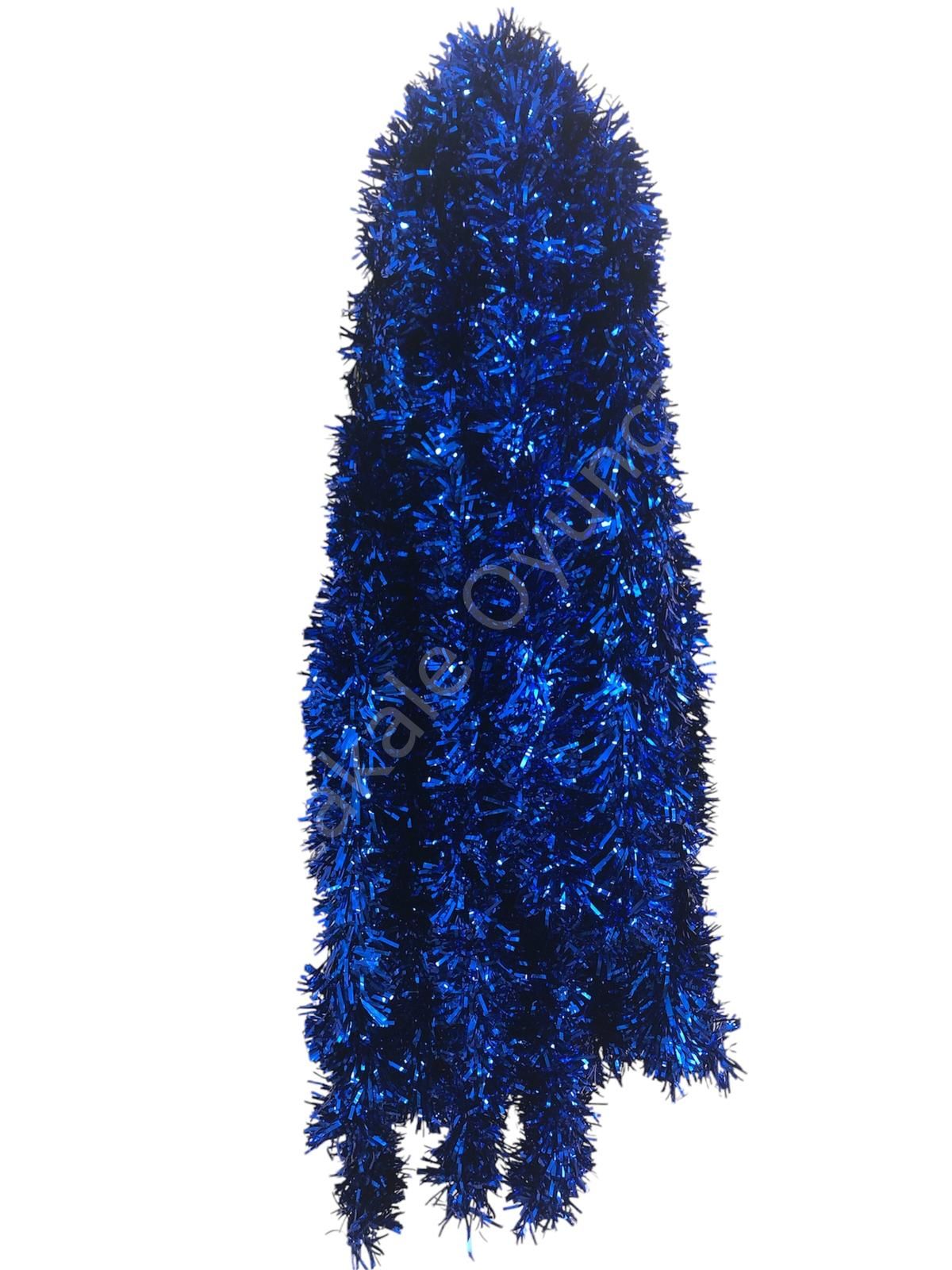 Toptan Sim Süs 2 Metre 10 Cm Koyu Mavi