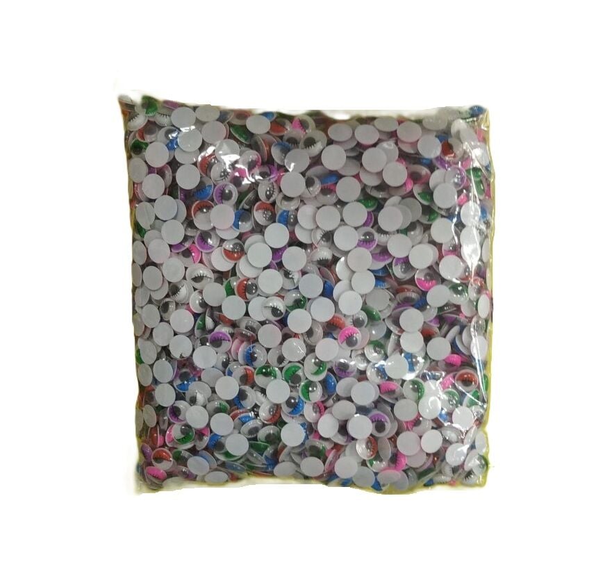 Toptan Renkli Oynar Göz (12 mm) - 4000 Adet