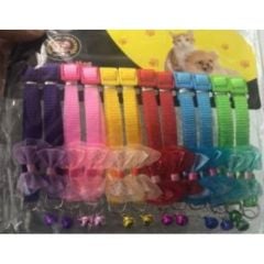 Toptan Papyon Tasarımlı Kedi Köpek Tasması 12 li