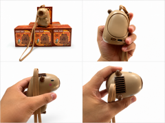 Toptan Kafesli Mini Fan Capybara