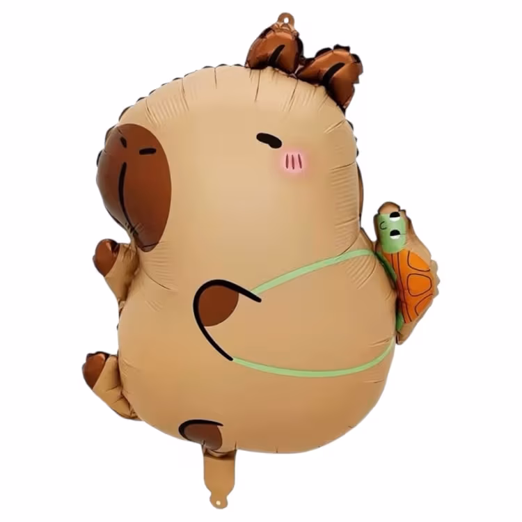 Toptan Capybara Kaplumbağlı Folyo