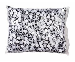 Toptan Oynar Göz Siyah 12mm 4000'Li