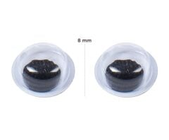 Toptan Siyah Oynar Göz (10 mm) - 10.000 Adet