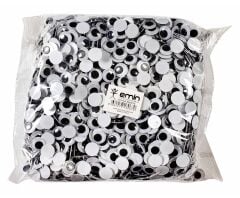 Toptan Siyah Oynar Göz (15 mm) - 2000 Adet