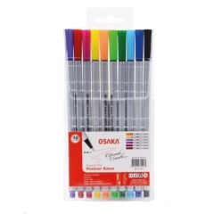 Toptan 10'lu Fineliner Kalem Osaka