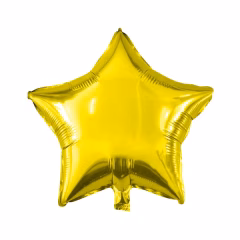 Toptan Yıldız Gold Folyo Balon 10'' 50'li