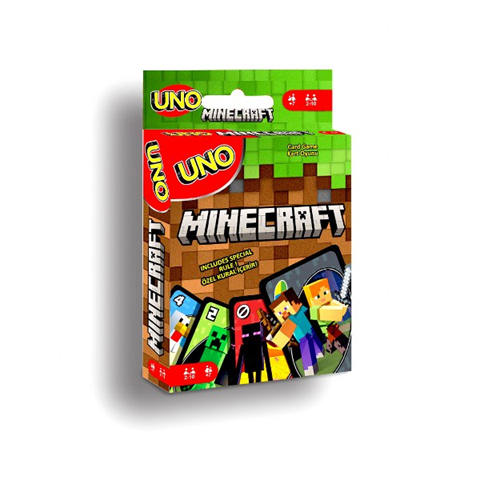 Toptan Uno Kart Minecraft