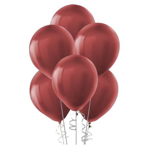 Toptan Pastel Bordo Renk Lateks Balon