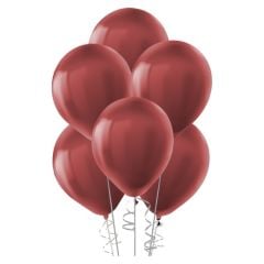Toptan Pastel Bordo Renk Lateks Balon