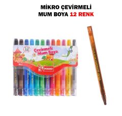 Toptan Mum Boya Çevirmeli 12li