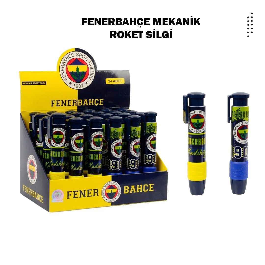 Toptan Roket Silgi Fenerbahçe Lisanslı
