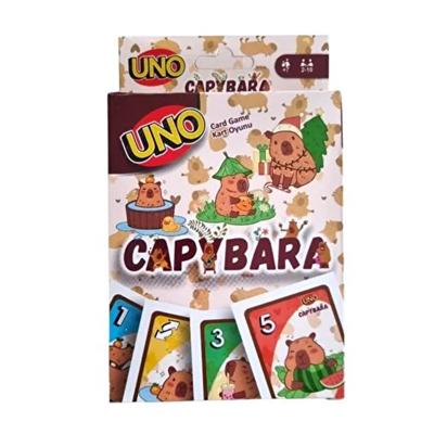 Toptan Uno Kart Capybara