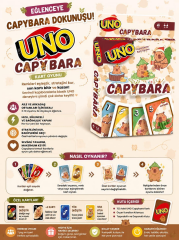 Toptan Uno Kart Capybara